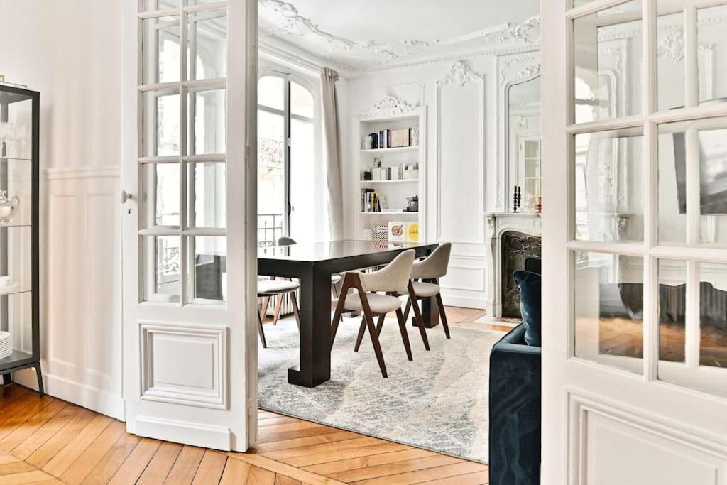 Appartement Haussmannien 17Eme Arrondissement Paris Luaran gambar